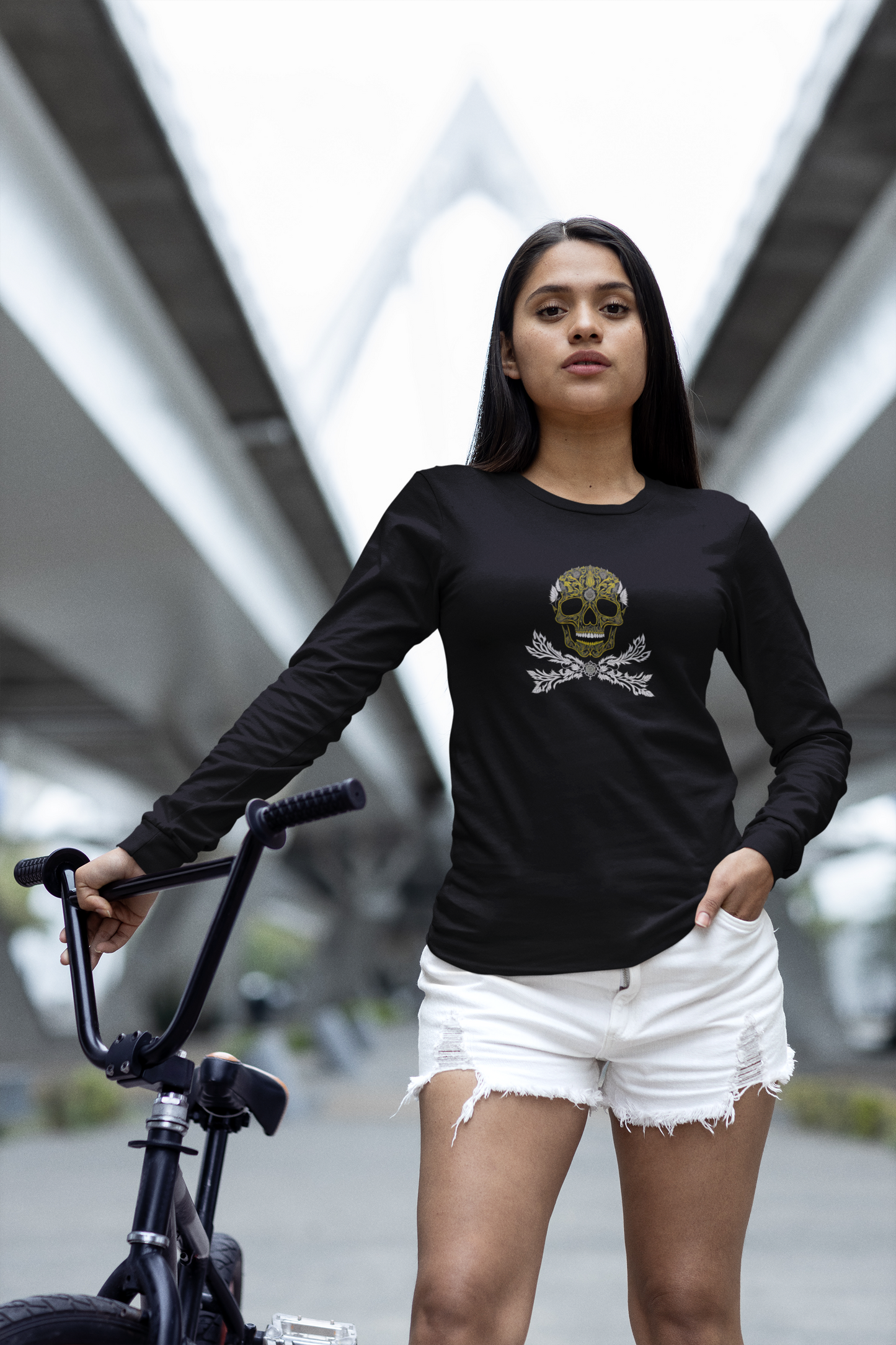 Jolly Roger A4 - Unisex Long Sleeve Shirt