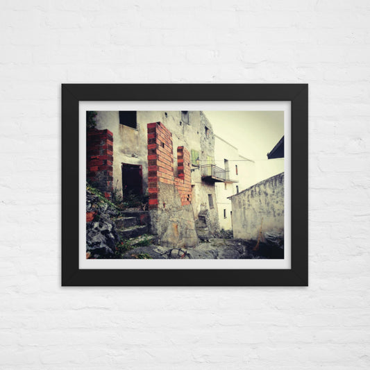 Grisolia P1 (italy) - Framed photo paper by Marco Vei