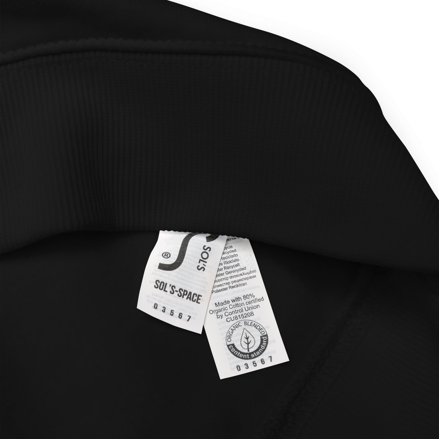 EVOC D1 - Unisex organic raglan sweatshirt