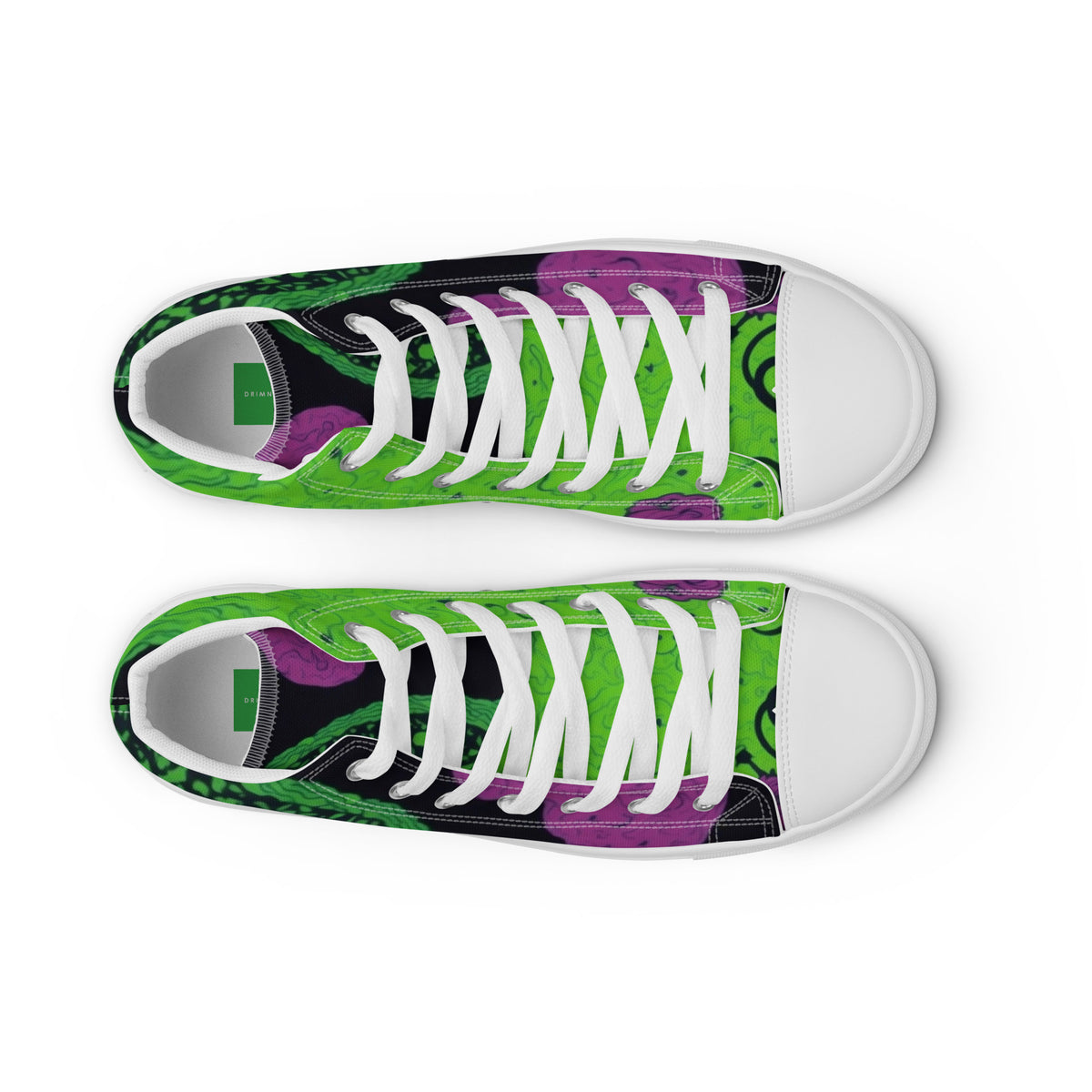 Women’s high top canvas shoes