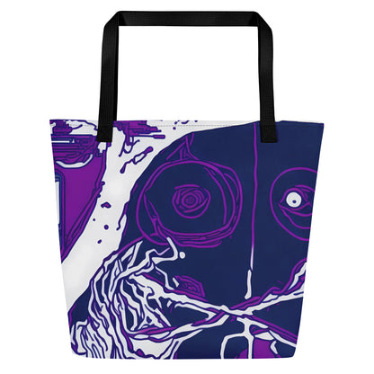 MG - All-Over Print Large Tote Bag