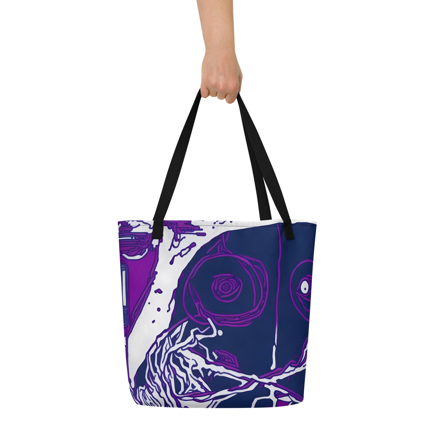 MG - All-Over Print Large Tote Bag