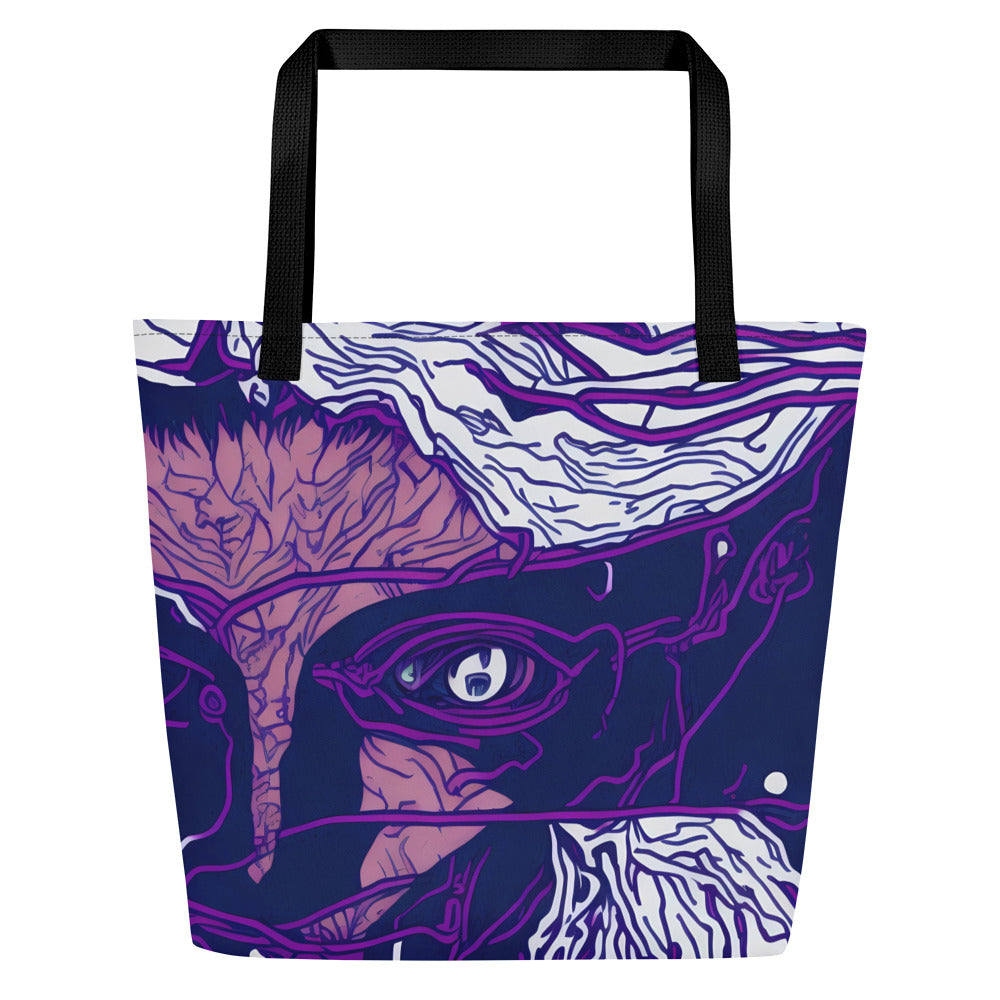 MG - All-Over Print Large Tote Bag