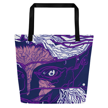 MG - All-Over Print Large Tote Bag