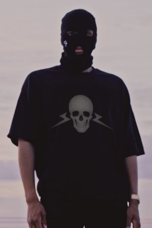 HIGH VOLTAGE - Oversized heavyweight t-shirt
