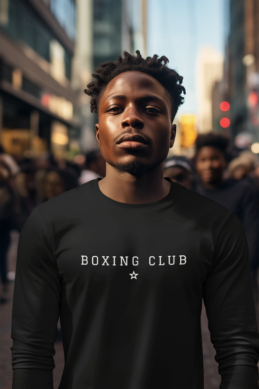 BOXING CLUB - Men’s Long Sleeve Shirt