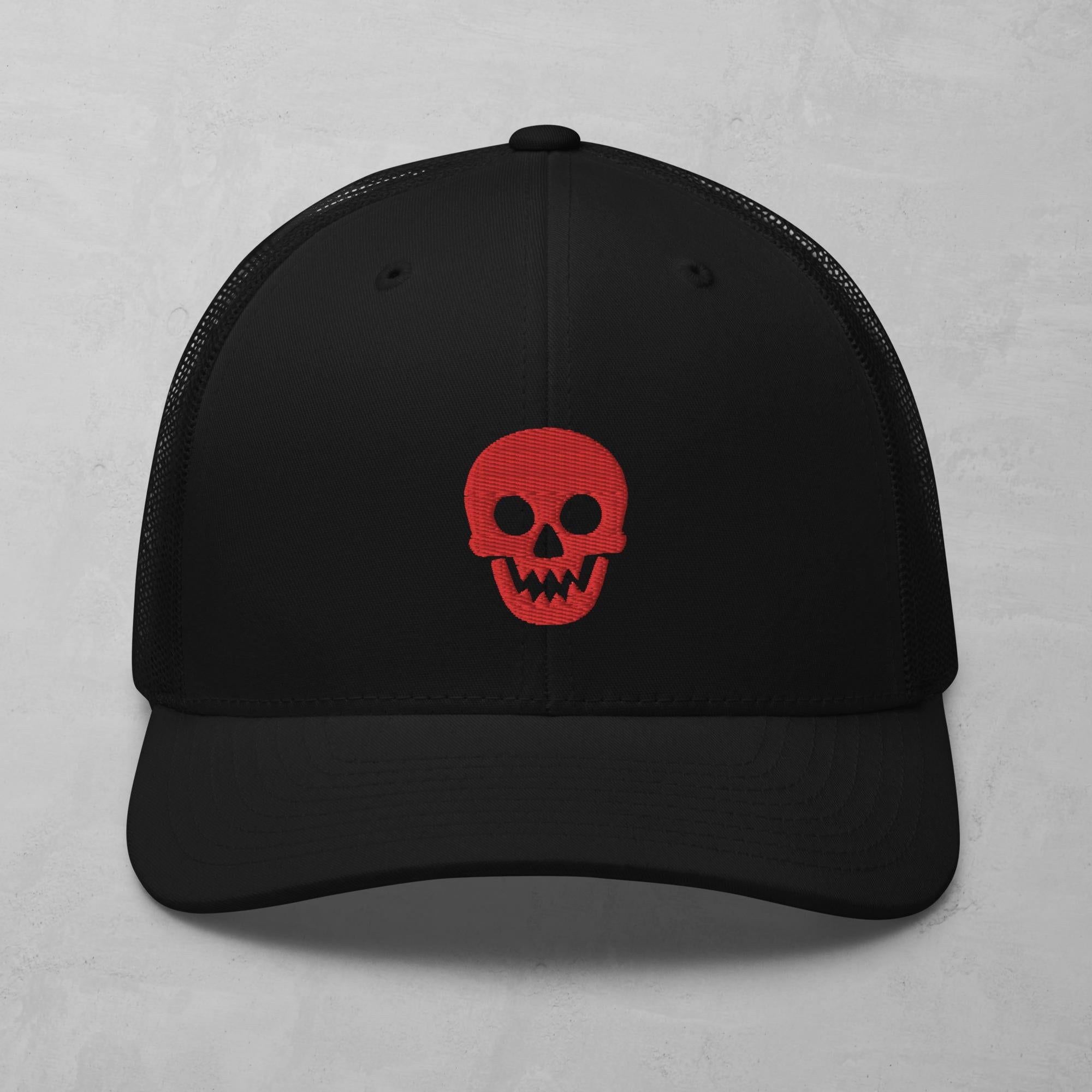 RED SKULL - Trucker Cap