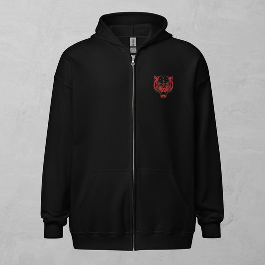 RED LION - Unisex heavy blend zip hoodie
