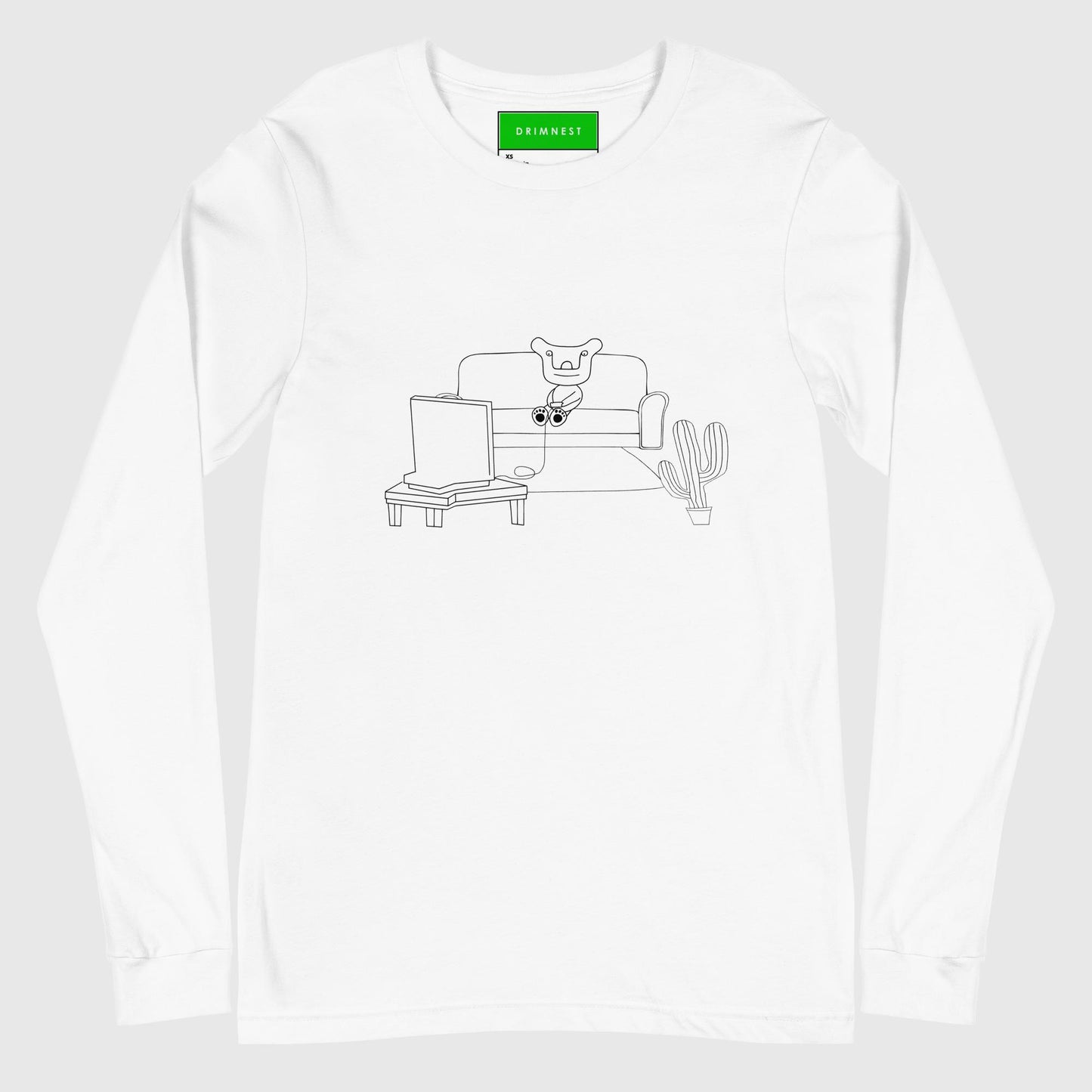 NERD INSIDE - Unisex Long Sleeve Tee